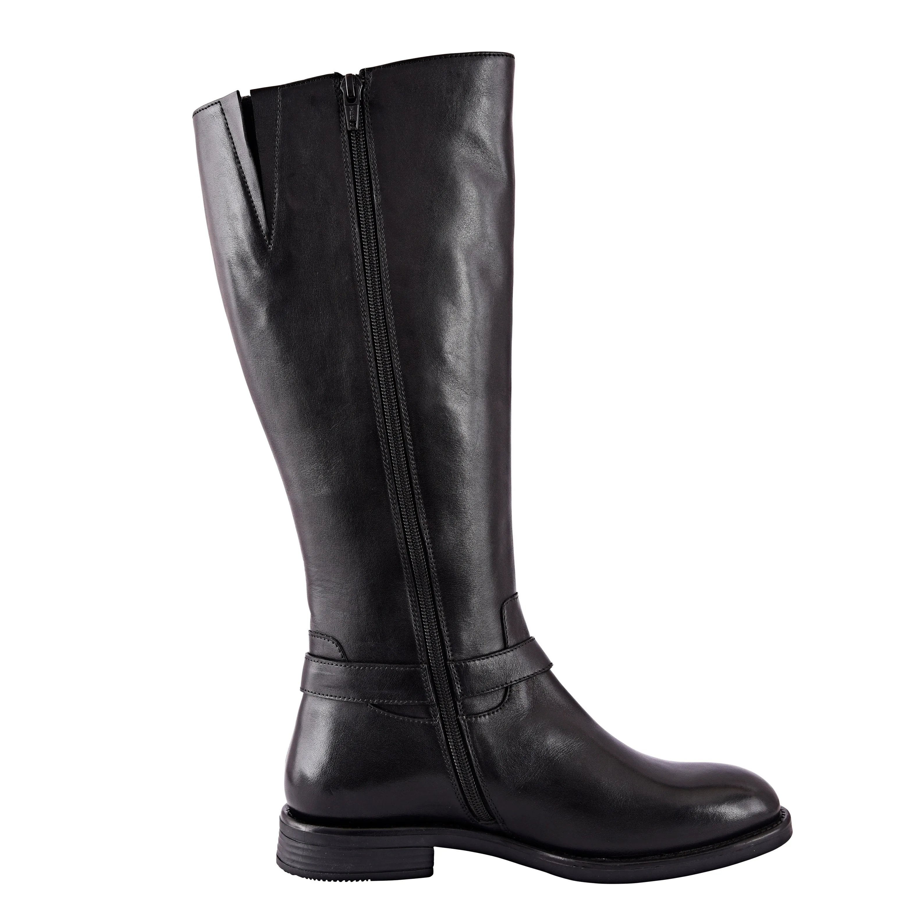 Aida Buckle Riding Boots