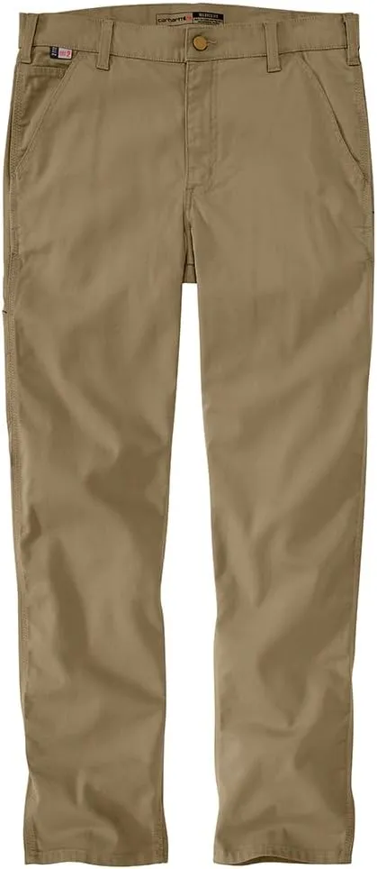 Carhartt Men's Flame Resistant Rugged Flex Relaxed Fit Canvas Work Pant