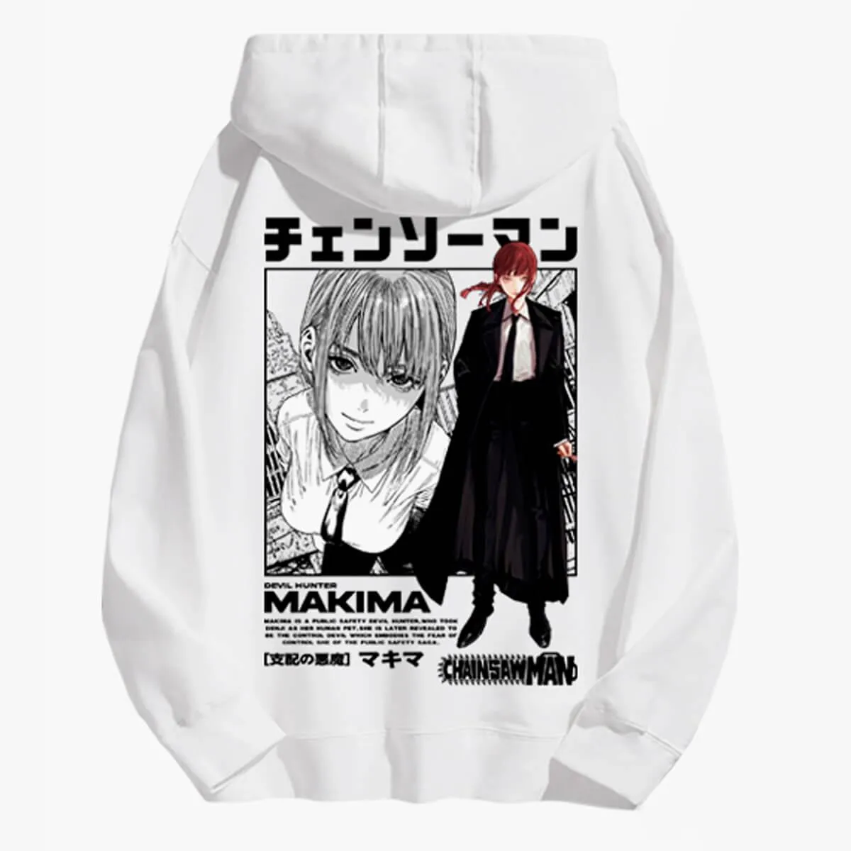 Chainsaw Man Makima Manga Hoodie