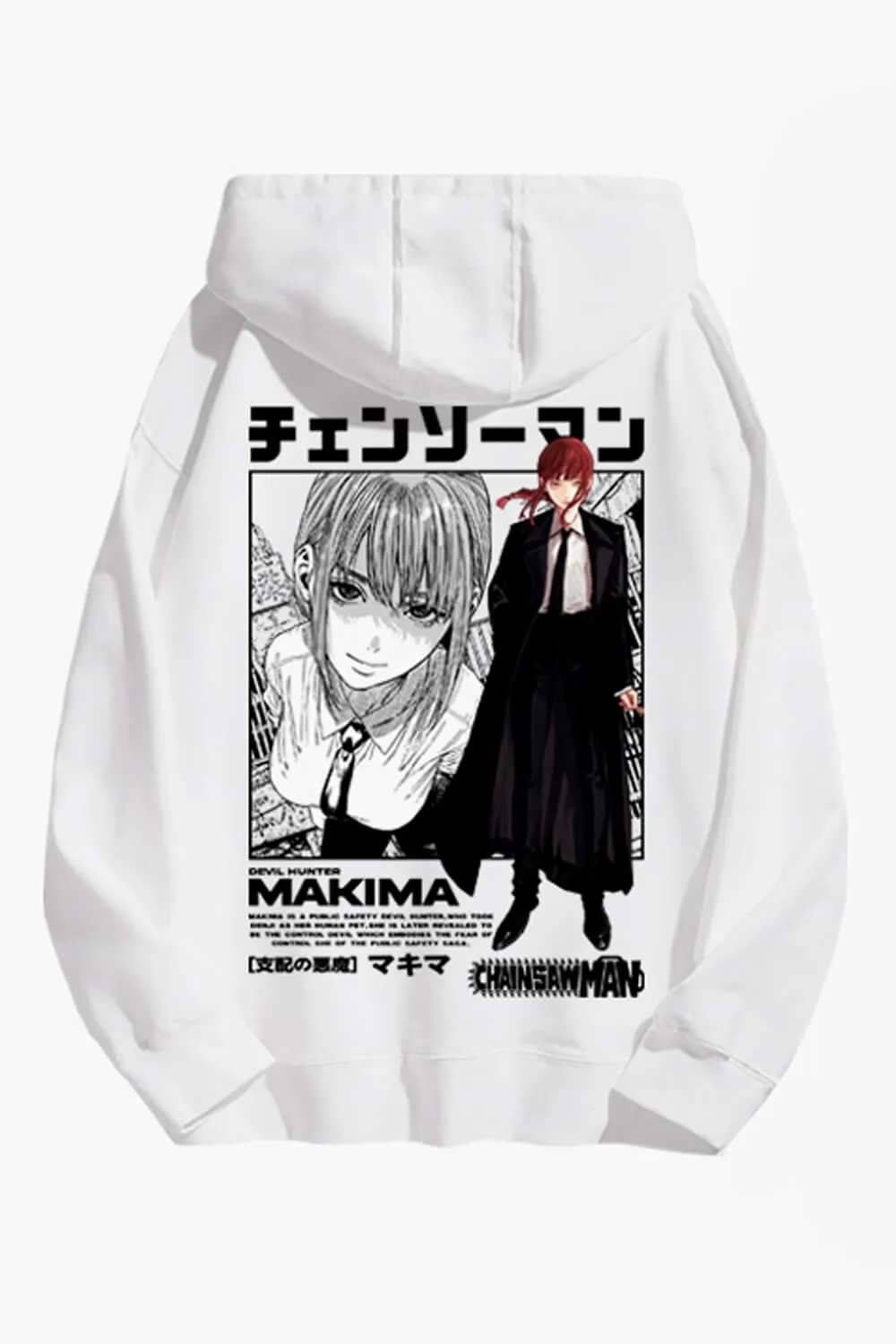 Chainsaw Man Makima Manga Hoodie