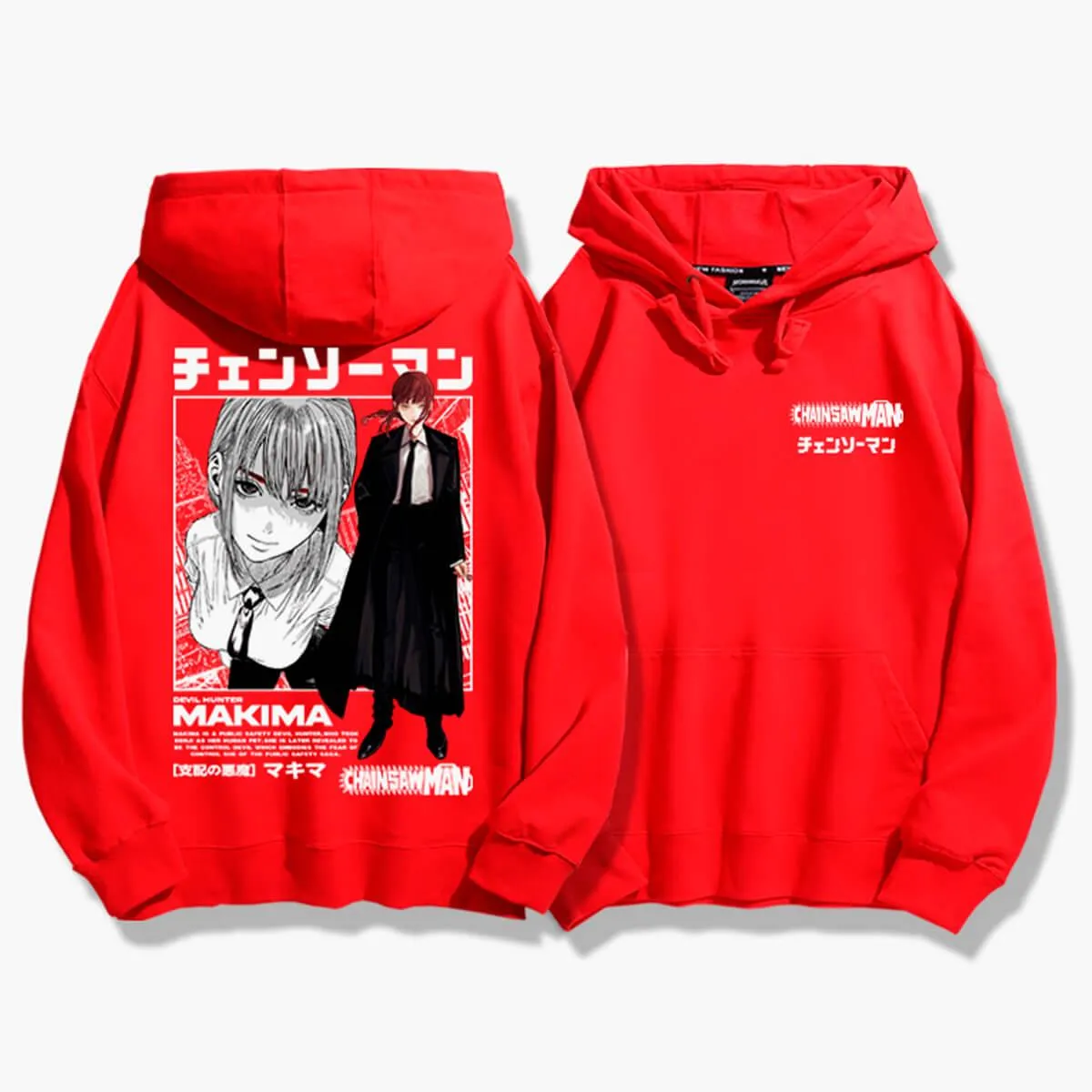 Chainsaw Man Makima Manga Hoodie
