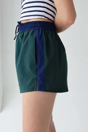 Color Block Running Shorts