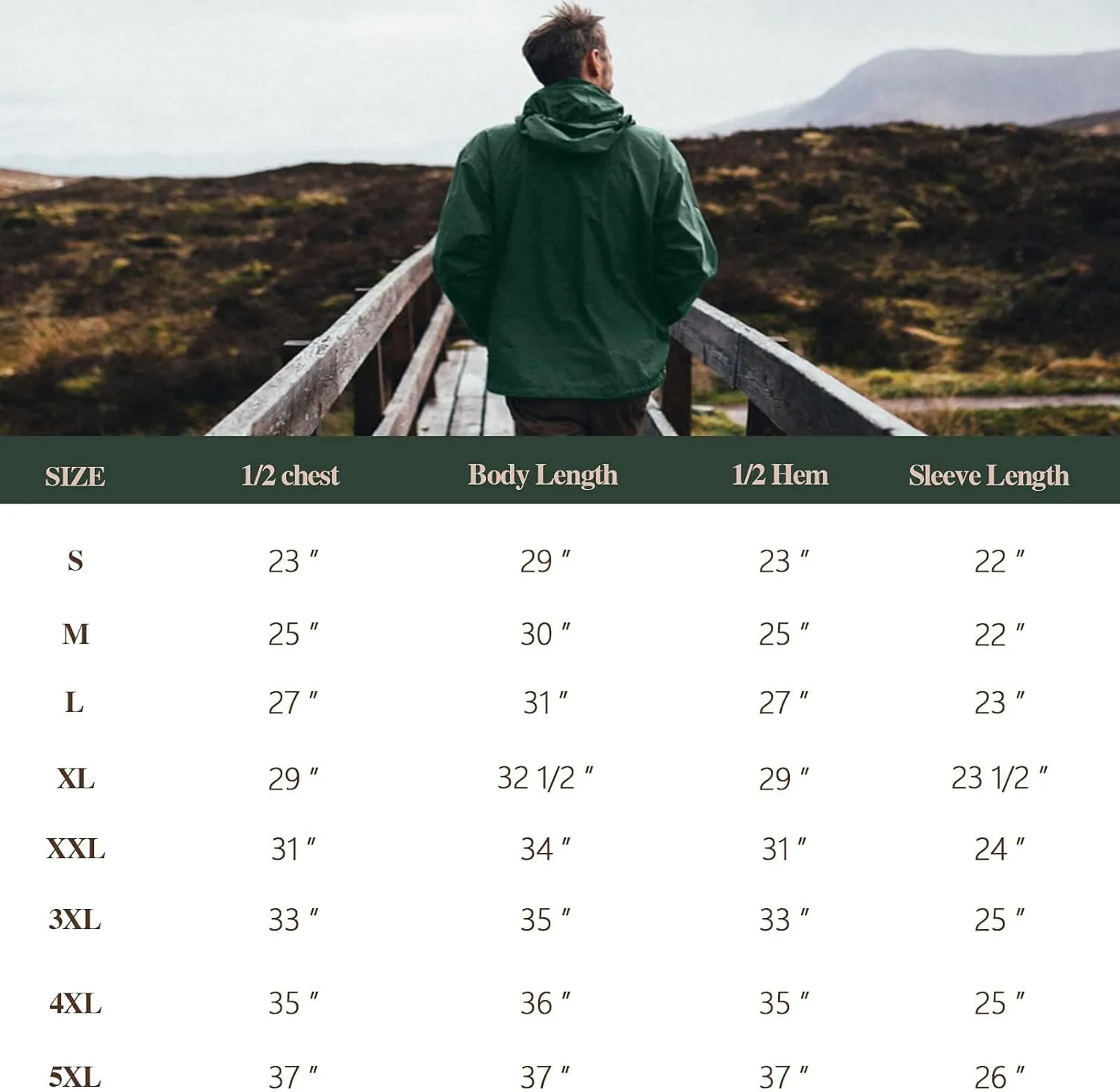 Corna Men's Packable Waterproof Rain Jackets Outdoor Lightweight Hiking Running Windbreaker Hooded Raincoat