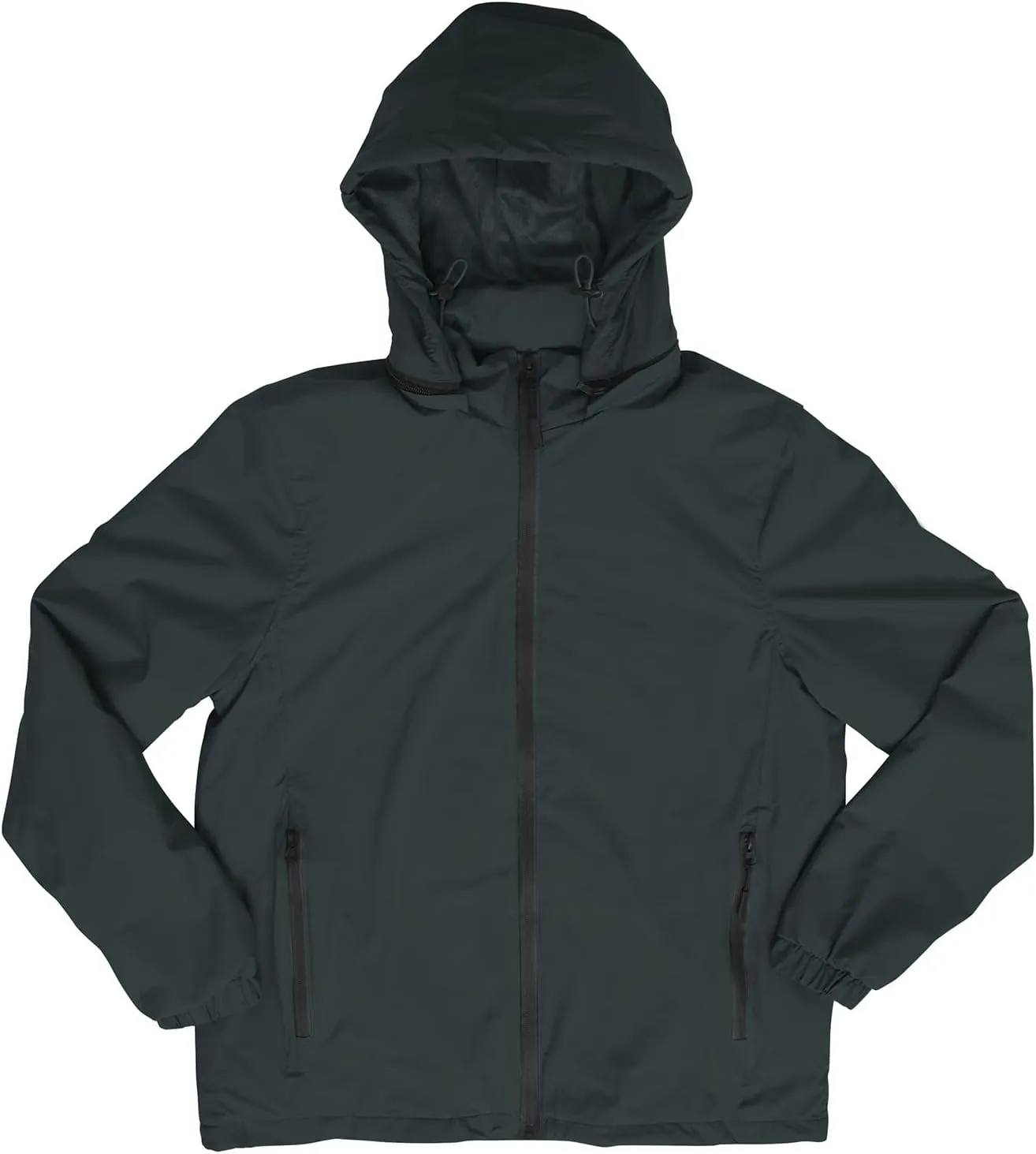 Facitisu Men's Cycling Rain Jackets Waterproof Running Bike Windbreaker Lightweight Packable Hooded Jacket