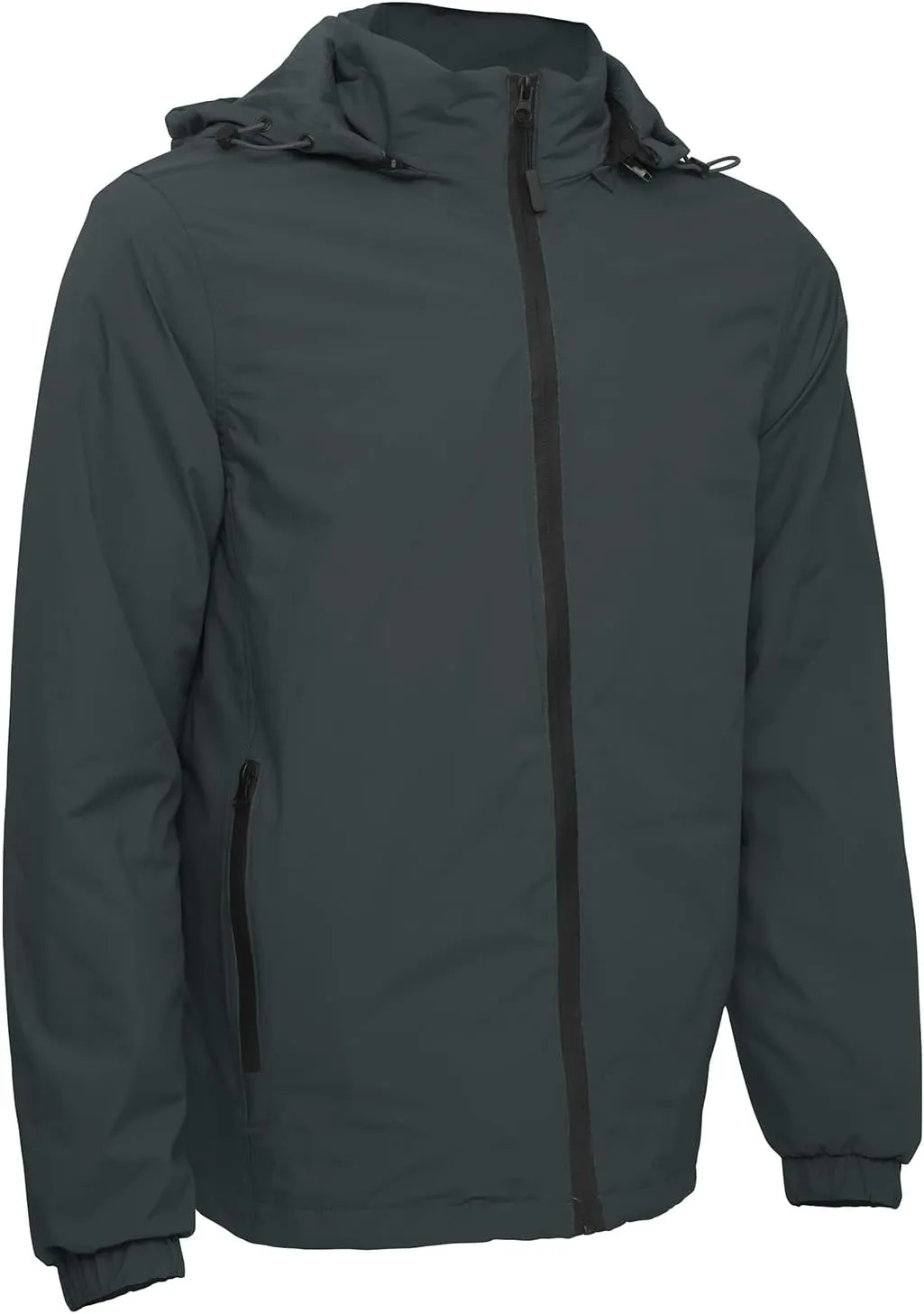 Facitisu Men's Cycling Rain Jackets Waterproof Running Bike Windbreaker Lightweight Packable Hooded Jacket