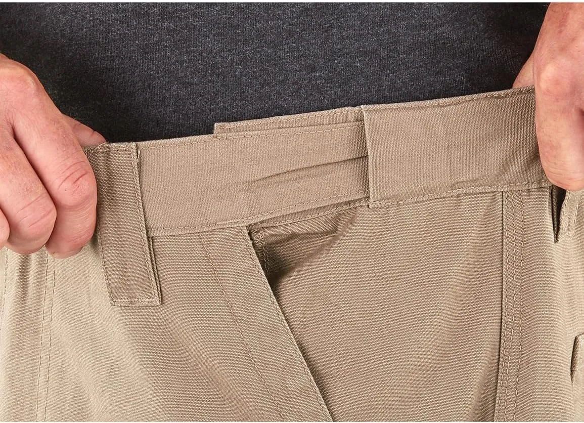 Guide Gear Canvas Cargo Pants for Men Relaxed Fit, Mens Work Pants for Construction, Utility, and Safety