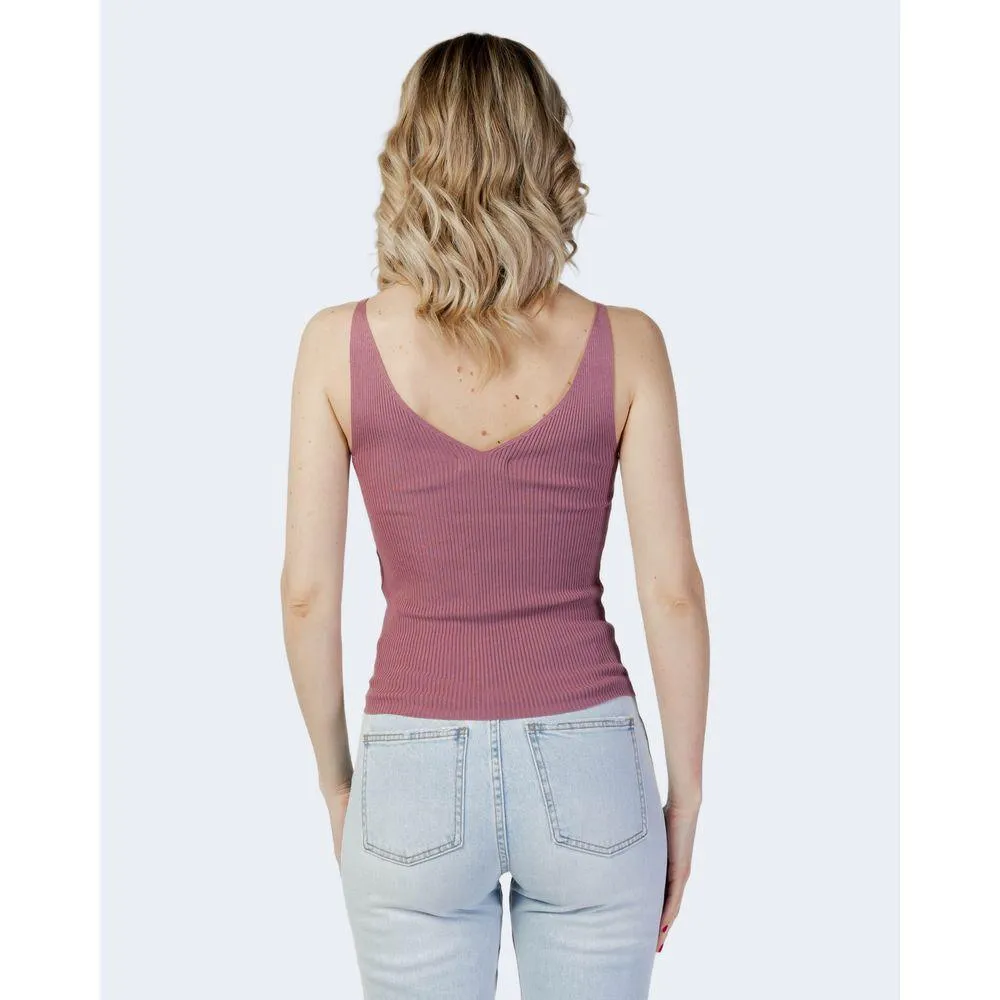 Jacqueline De Yong Purple Viscose Tops & T-Shirt