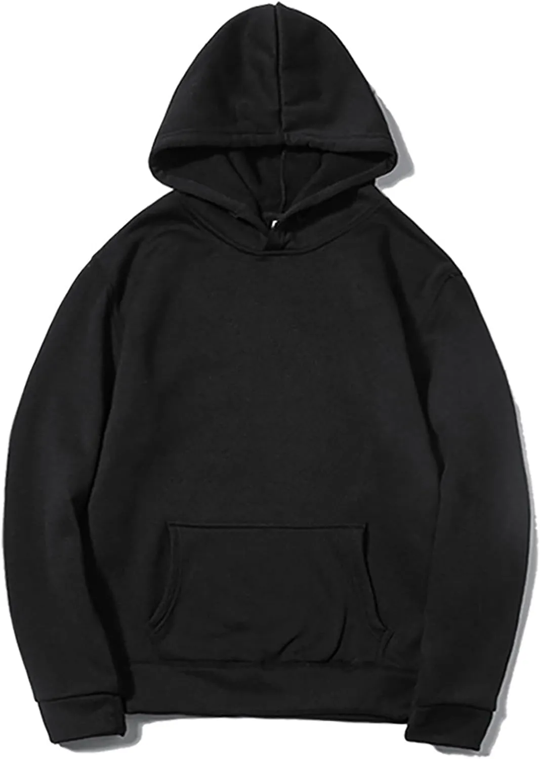 Men's Jogging Tracksuit 2 Piece Outfits Plus Size Casual Athletic Sweatshirt Sweatpants Sets Plain Running Hoodie Set