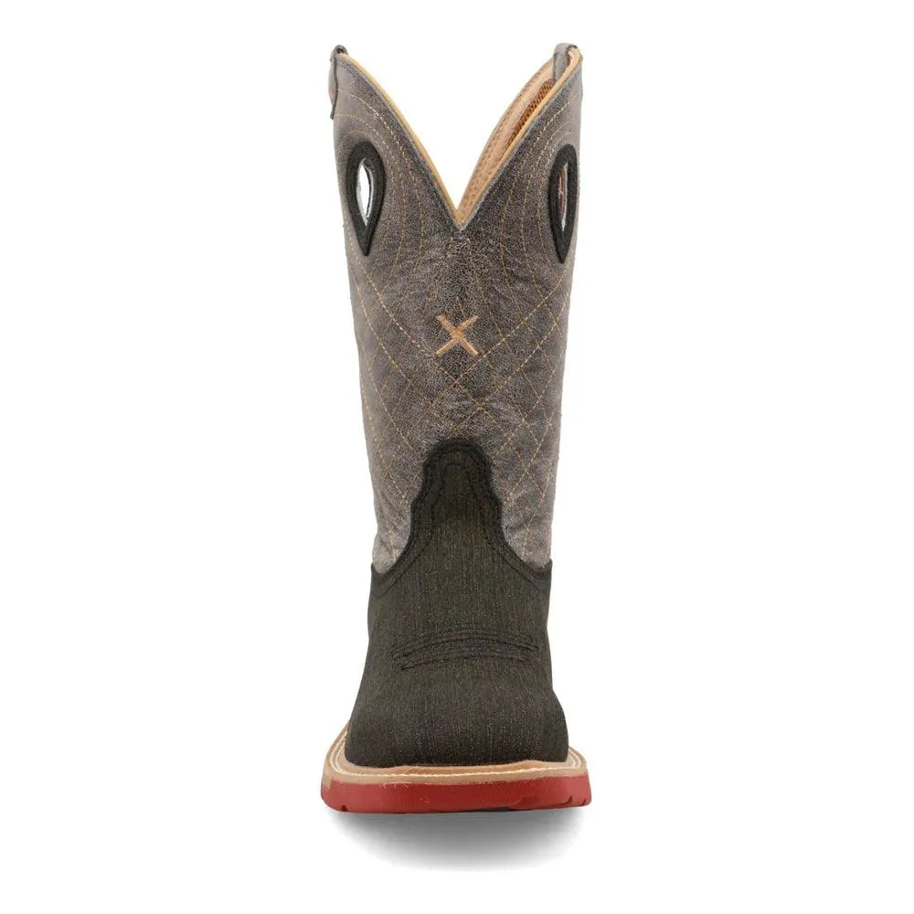 Men's Twisted X 12" Alloy Toe Western Boot MXBA002