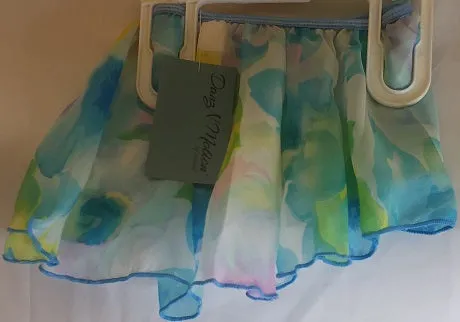 Quinlee Jr. -- Children's Pull-On Skirt -- Pastel Floral