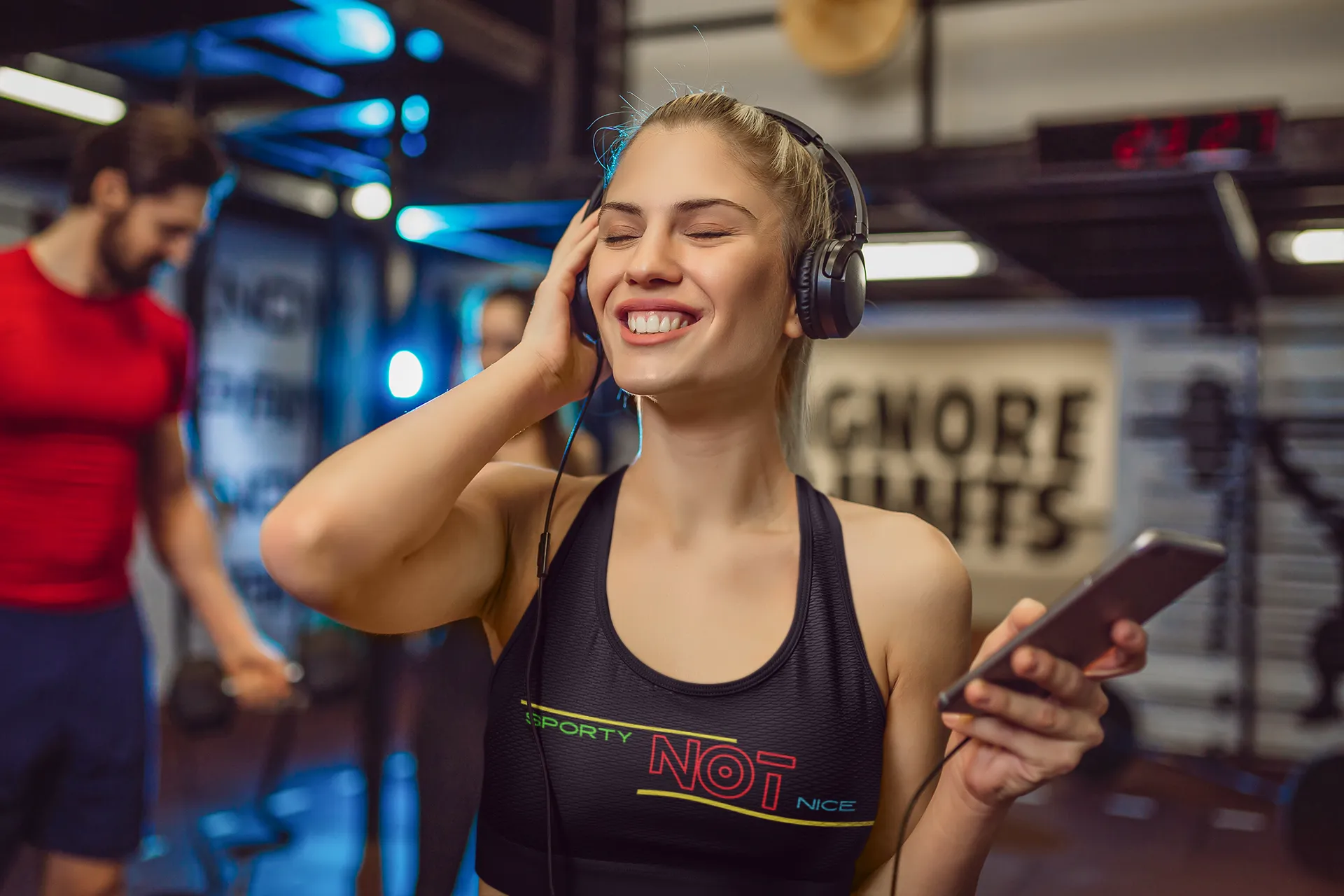 Sports Bra ( Sporty Not Nice )