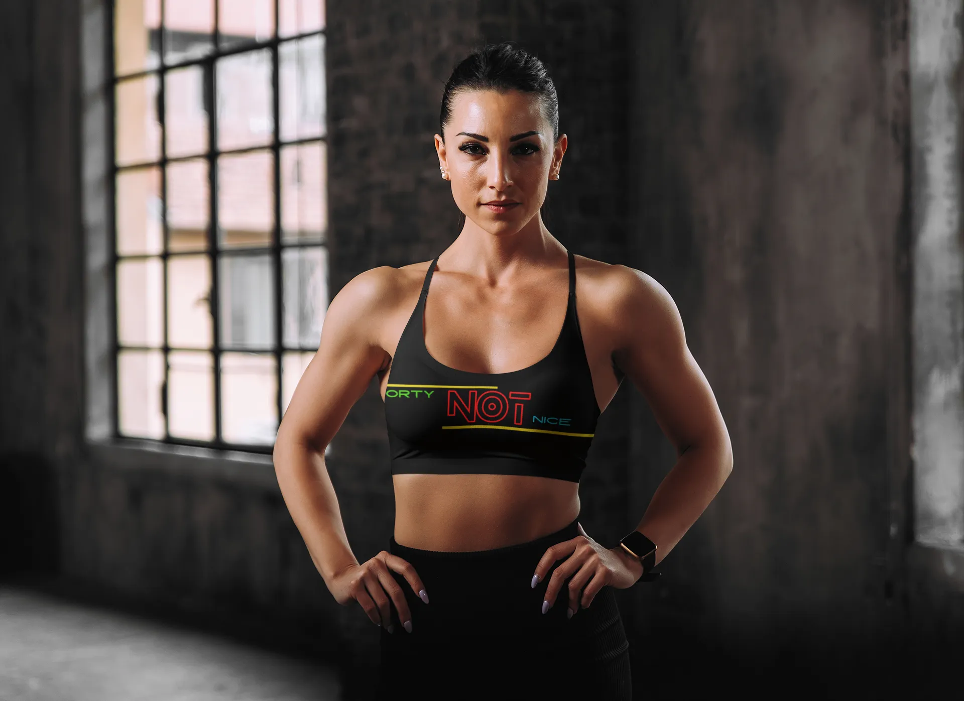 Sports Bra ( Sporty Not Nice )