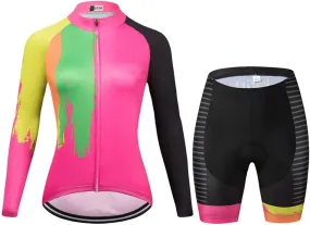 Women's Long Sleeve Cycling Jersey Jacket Cycling Shirt Quick Dry Breathable Mountain Clothing Bike Top